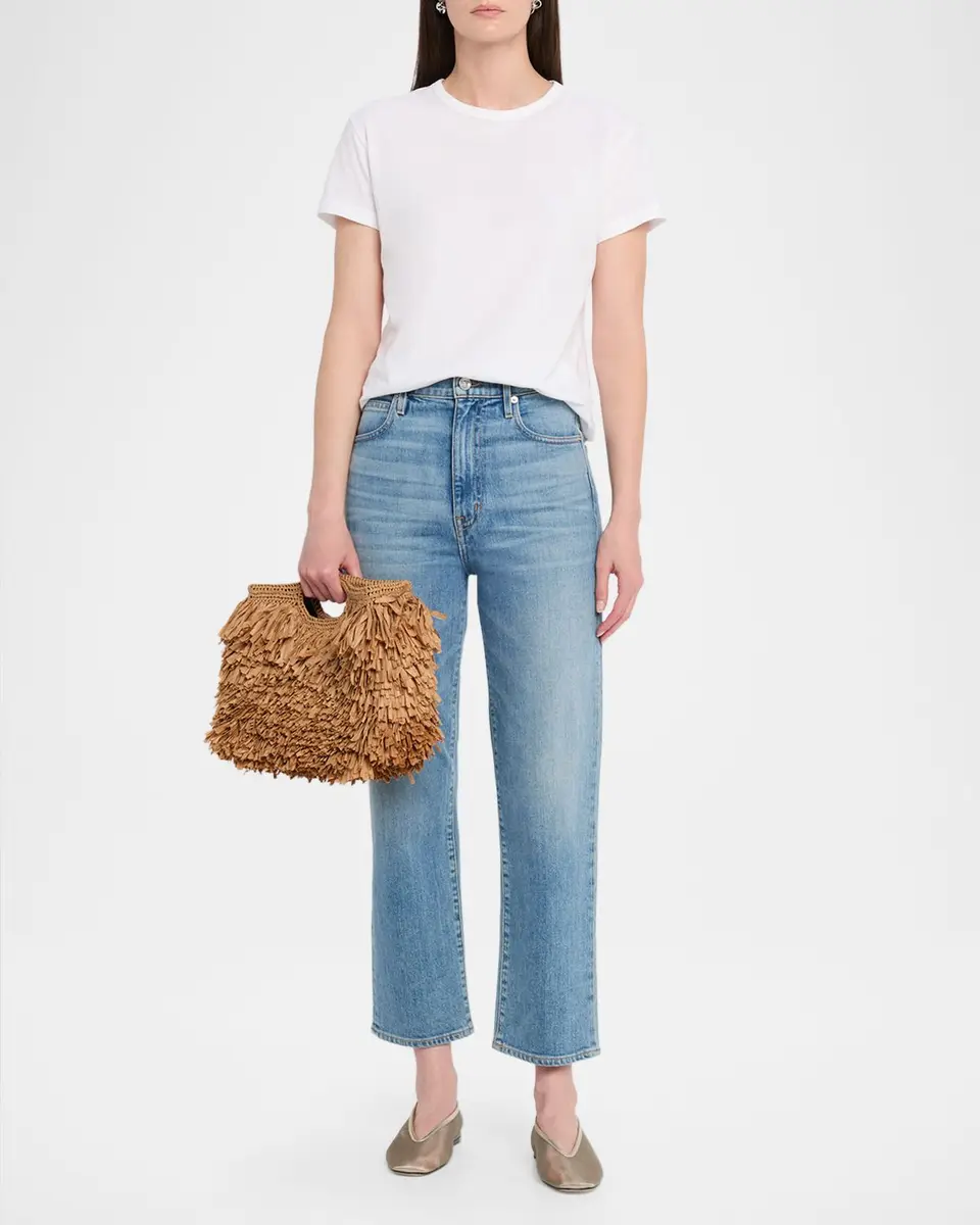 A.L.C. Charlie Fringe Raffia Top-Handle Bag | Thumbnail 5 A.L.C. Charlie Fringe Raffia Top-Handle Bag | Thumbnail 5
