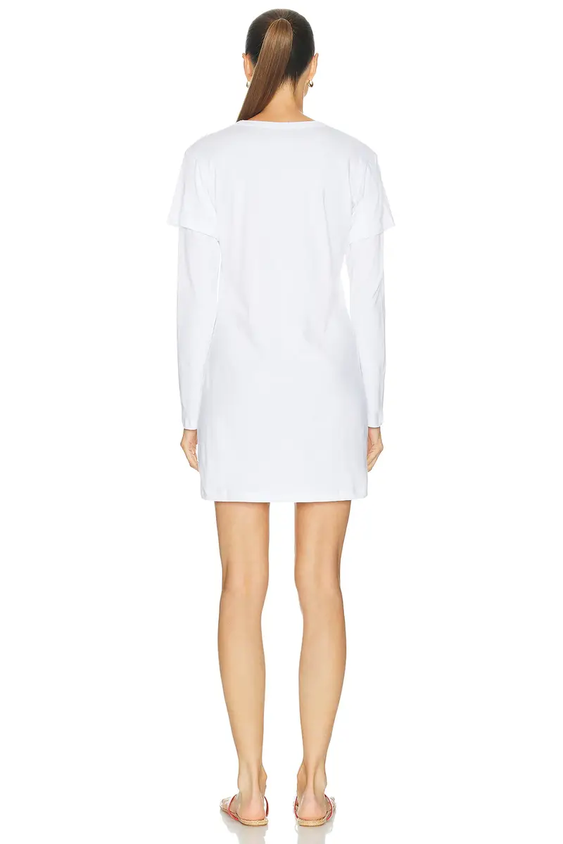 LESET Margo Layered Mini Dress | Thumbnail 3