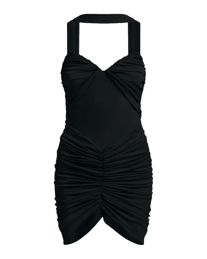 BCBGMAXAZRIA Zoe Strapless Ruched Jersey Mini Dress | Image 1 BCBGMAXAZRIA Zoe Strapless Ruched Jersey Mini Dress | Image 1