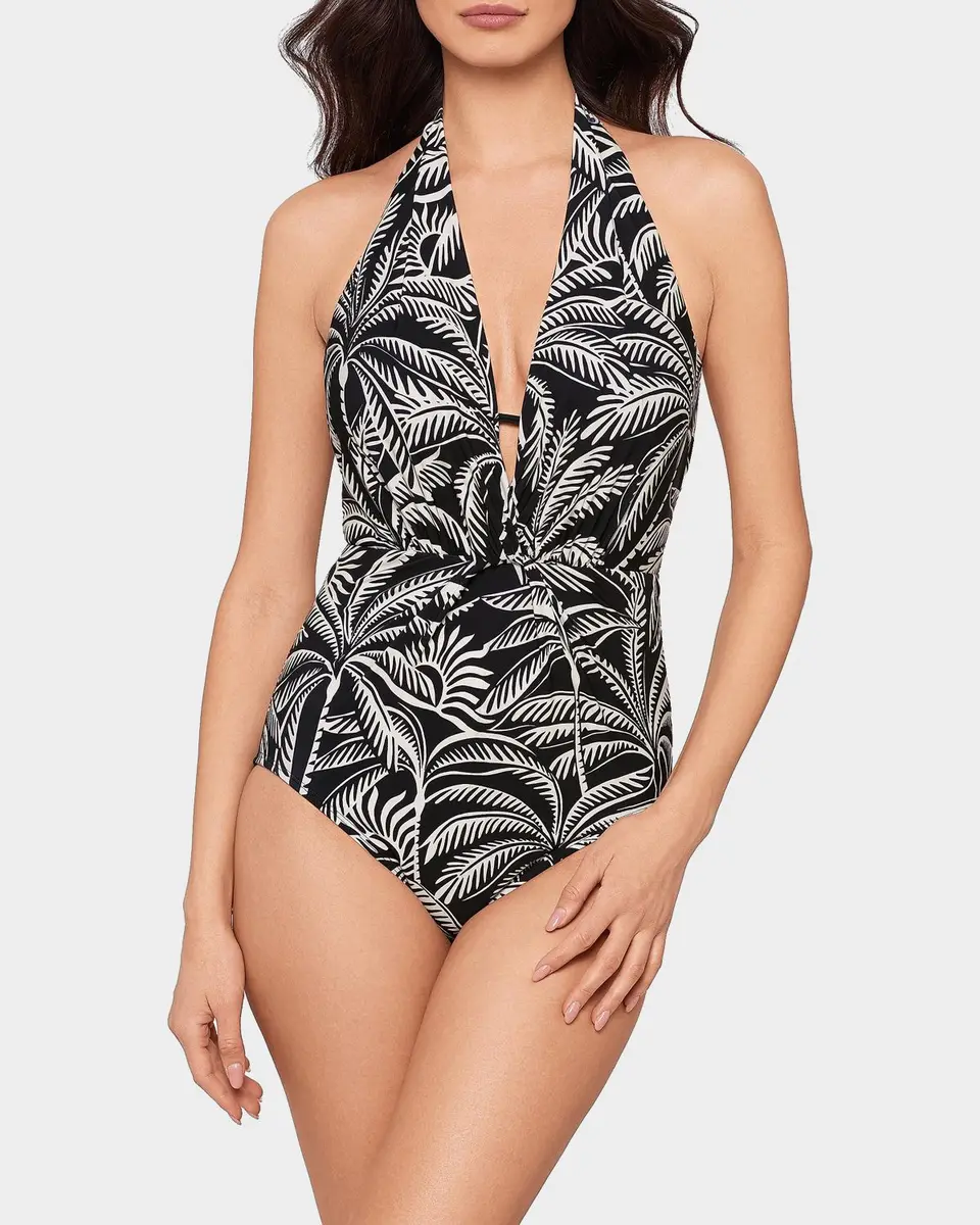 Magicsuit Hearts Of Palm Joelle One-Piece Swimsuit | Thumbnail 3 Magicsuit Hearts Of Palm Joelle One-Piece Swimsuit | Thumbnail 3