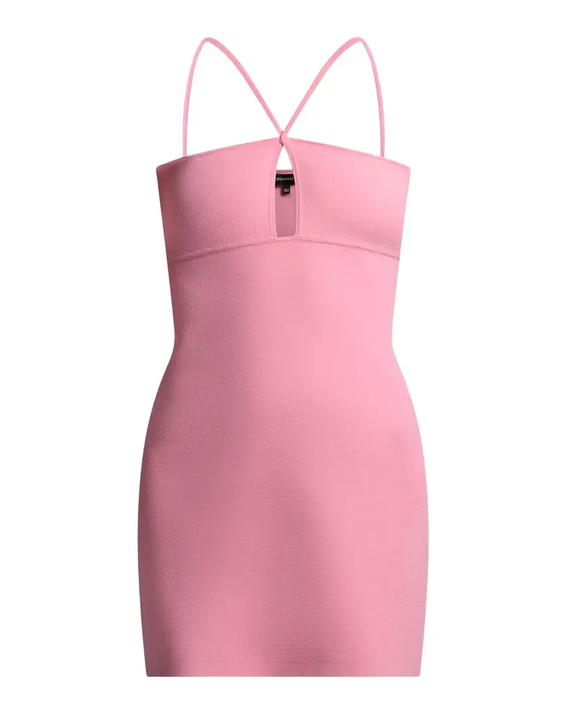 BCBGMAXAZRIA Josette Cutout Stretch Knit Halter Mini Dress | Image 1 BCBGMAXAZRIA Josette Cutout Stretch Knit Halter Mini Dress | Image 1