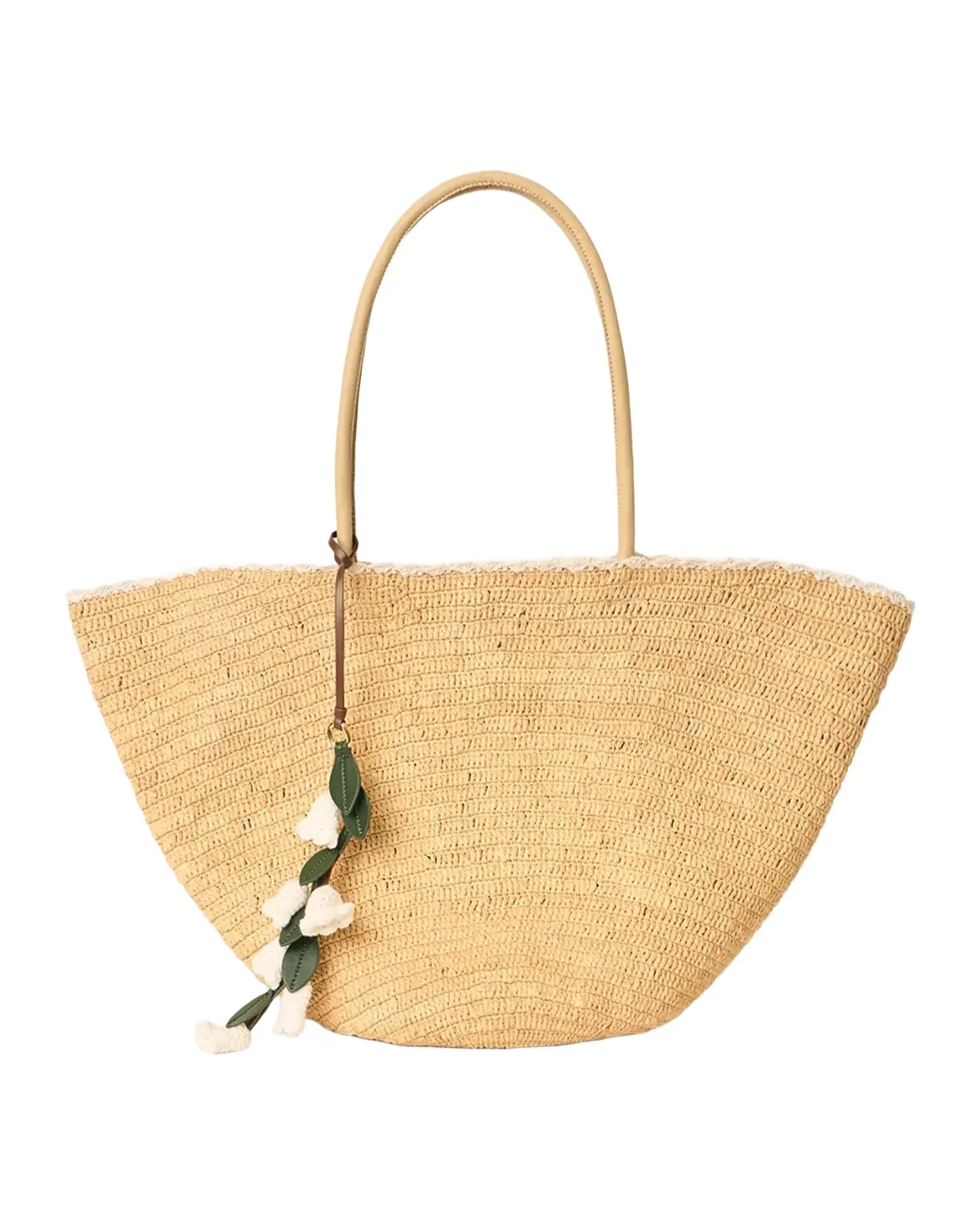 Flores Raffia Tote Bag Flores Raffia Tote Bag