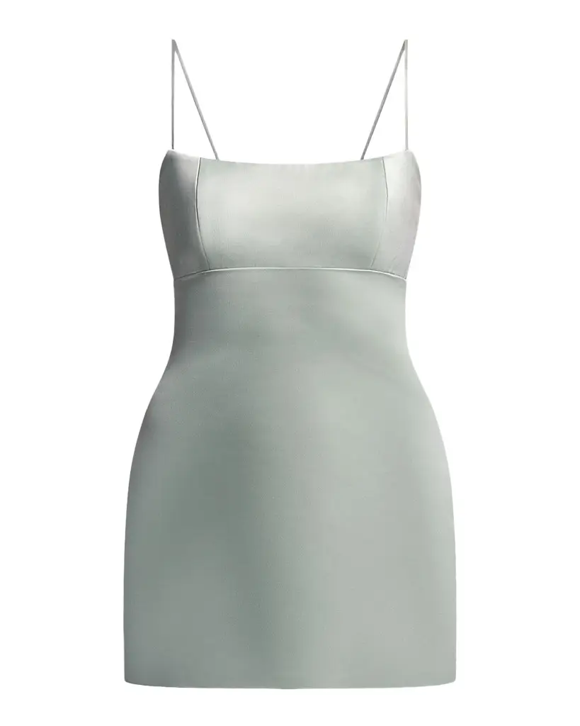 BCBGMAXAZRIA Serene Sleeveless Satin Mini Dress | Image 1 BCBGMAXAZRIA Serene Sleeveless Satin Mini Dress | Image 1