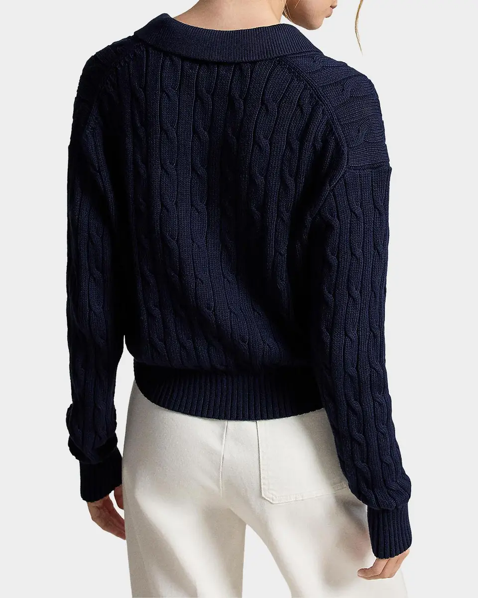 Polo Ralph Lauren Cable-Knit Cotton Cardigan | Thumbnail 3 Polo Ralph Lauren Cable-Knit Cotton Cardigan | Thumbnail 3