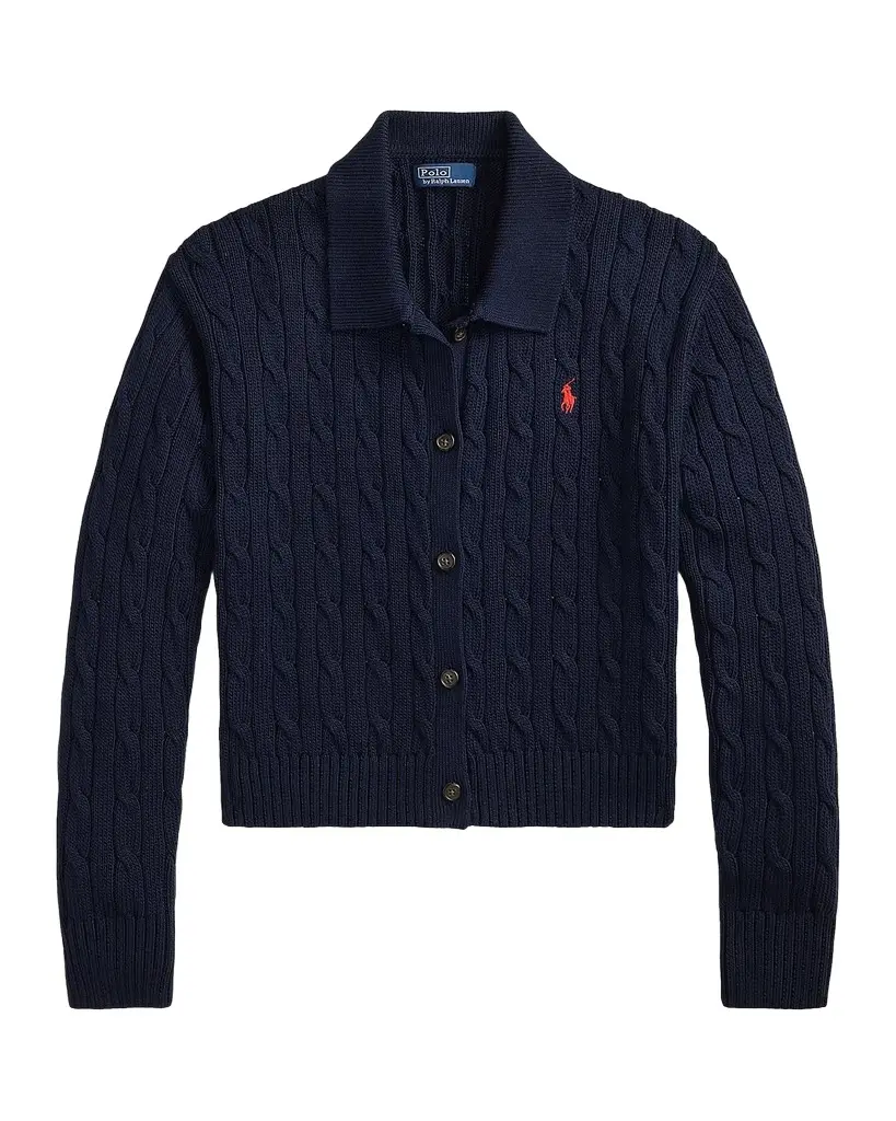 Polo Ralph Lauren Cable-Knit Cotton Cardigan