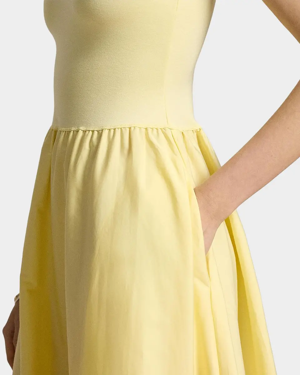 Polo Ralph Lauren Ponte-Bodice Sleeveless Midi Dress | Thumbnail 4 Polo Ralph Lauren Ponte-Bodice Sleeveless Midi Dress | Thumbnail 4
