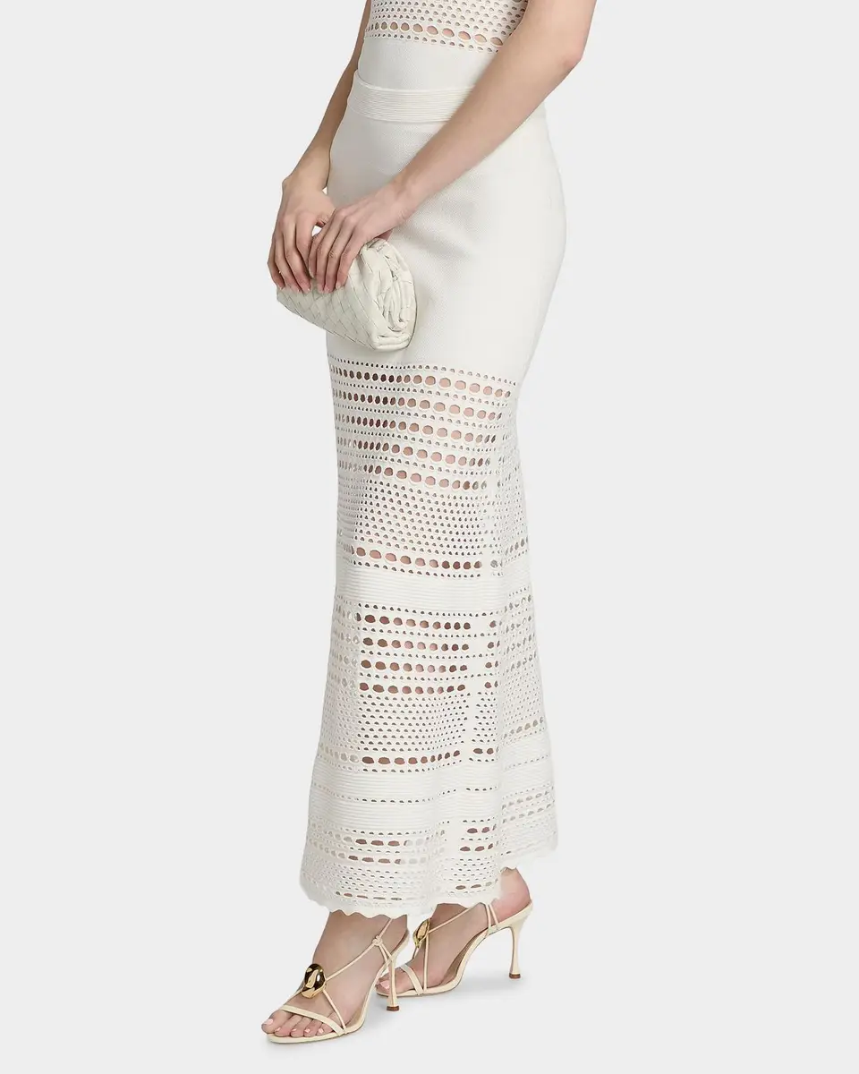 Simkhai Westly Open-Stitch Midi Skirt | Thumbnail 7
