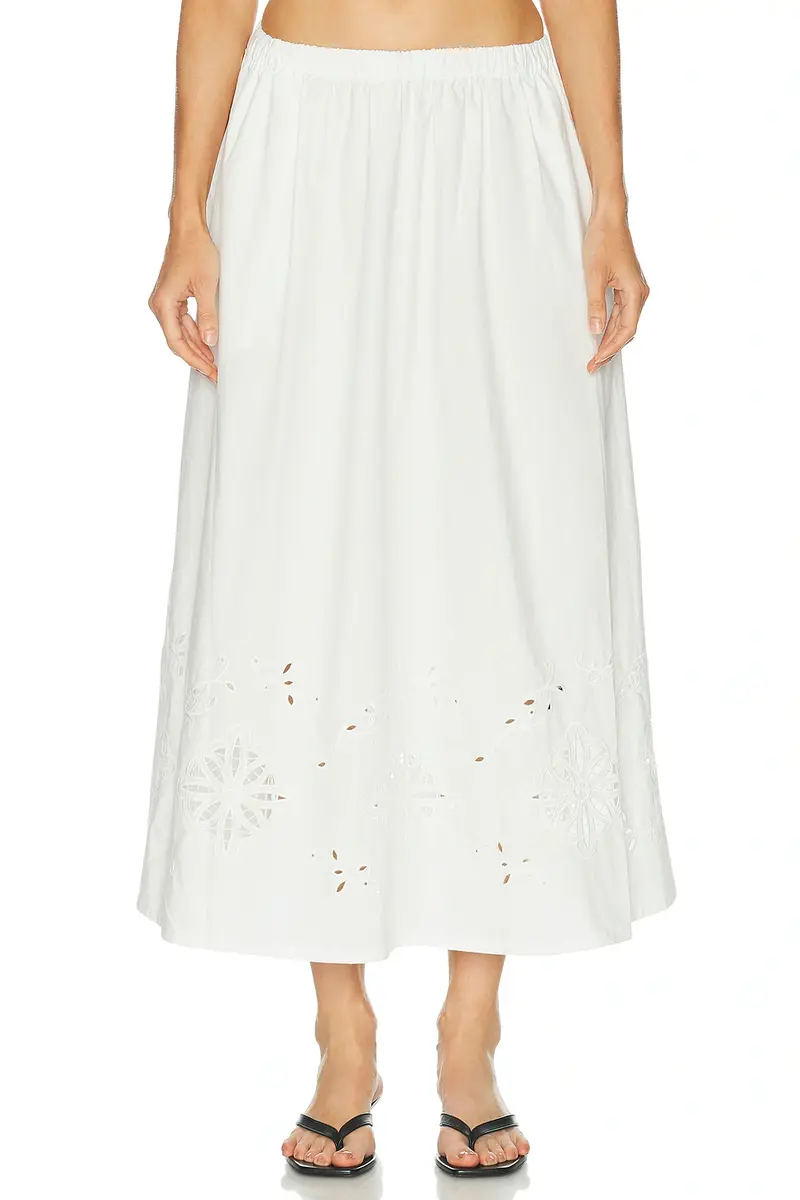 Jenni Kayne Broderie Lauren Skirt | Image 1 Jenni Kayne Broderie Lauren Skirt | Image 1
