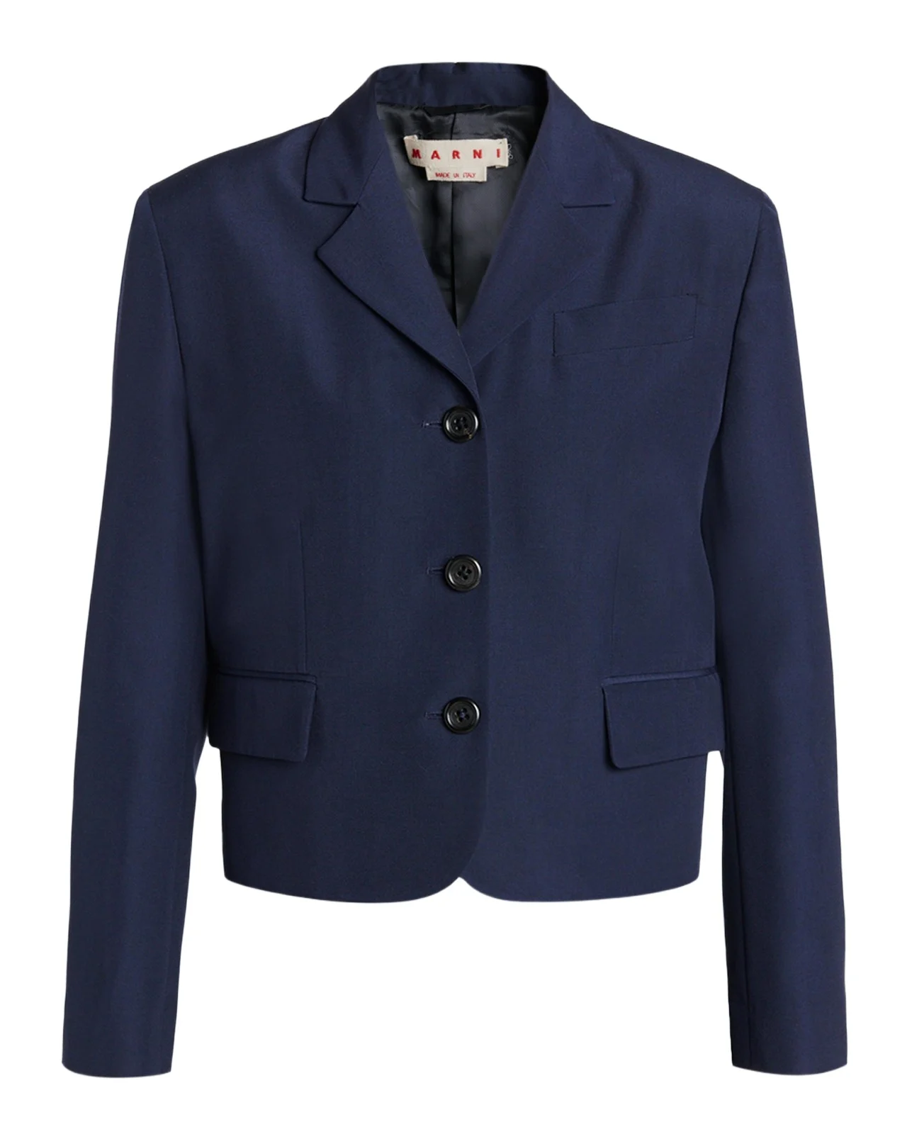 Marni Short Techno Wool Jacket