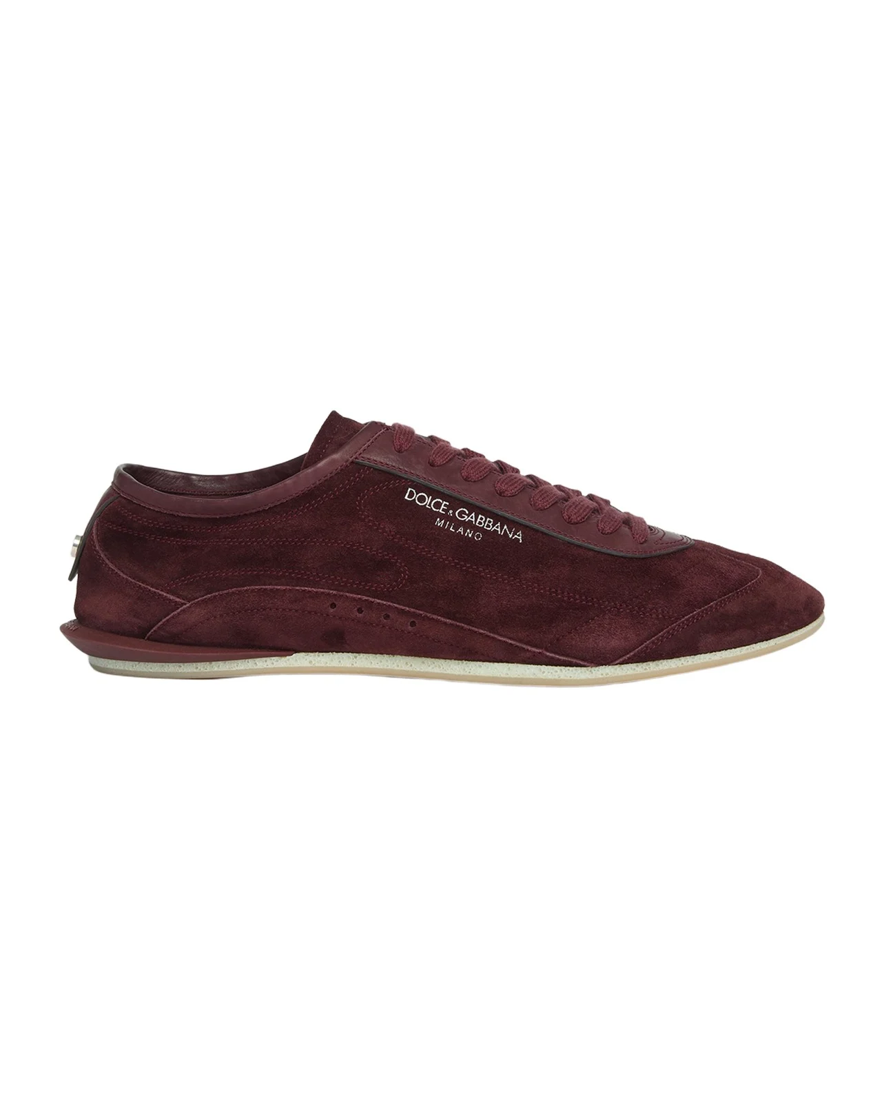 Dolce & Gabbana Men's Lipari Suede T-Toe Low-Top Sneakers