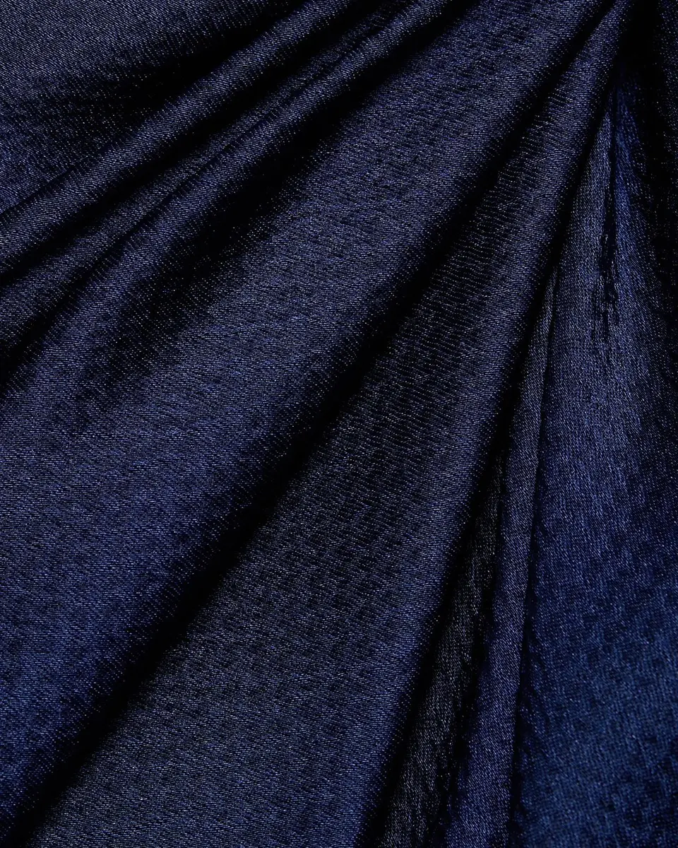 BADGLEY MISCHKA Hammered Satin Cape Sleeve Gown | Thumbnail 6