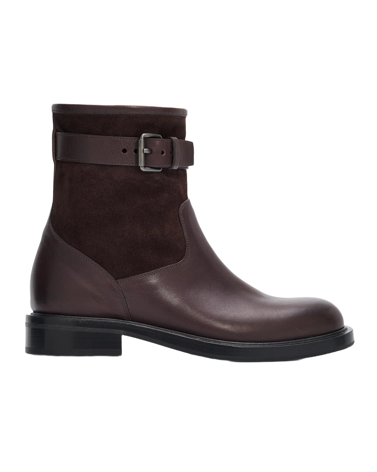 Sylvie Leather and Suede Boots