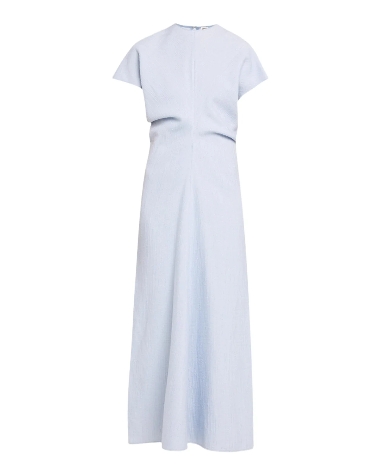 Slouch Waist Short-Sleeve Ankle Dress Slouch Waist Short-Sleeve Ankle Dress