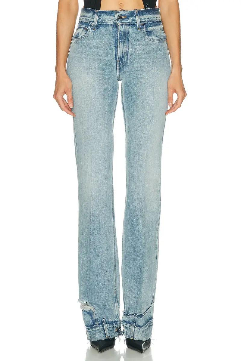 Haikure Flora Cut Flare Leg | Image 1 Haikure Flora Cut Flare Leg | Image 1