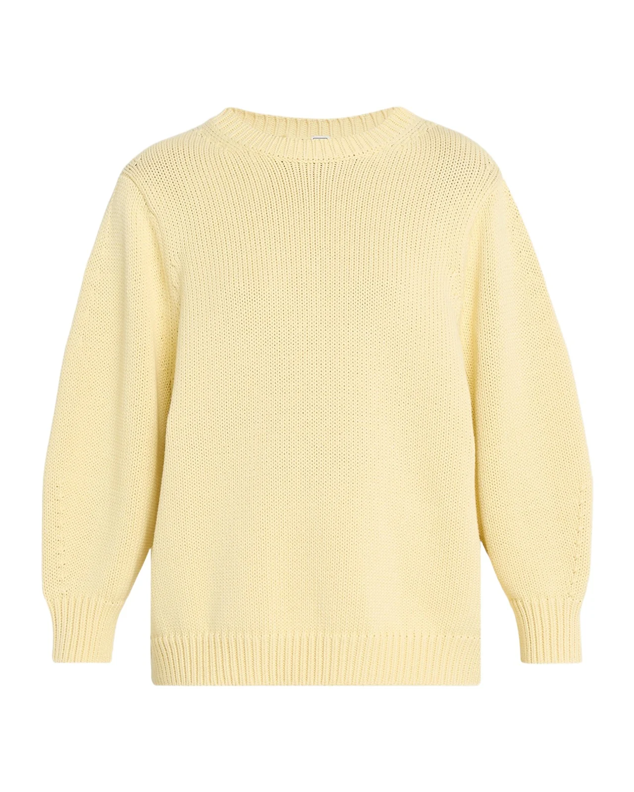 TOTEME Oversized Crew Knit Sweater