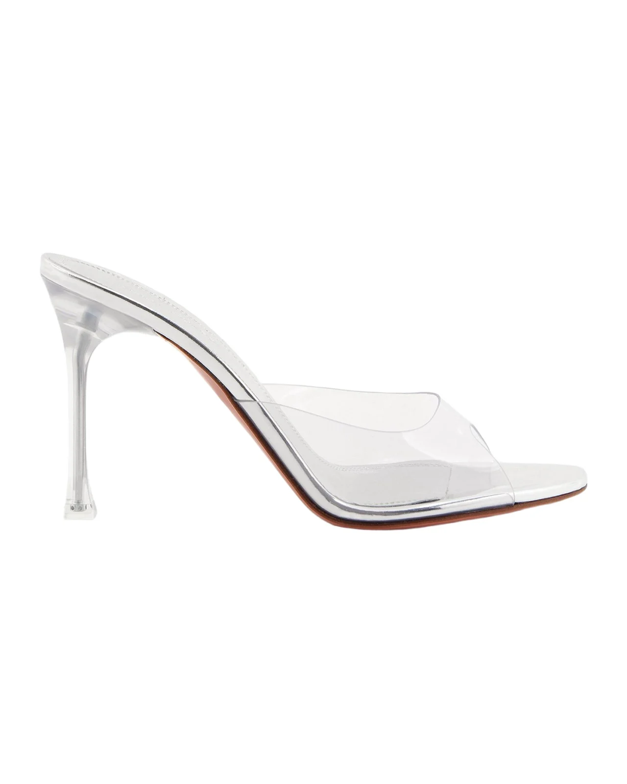 Alexa 95MM Transparent PVC Mules Alexa 95MM Transparent PVC Mules