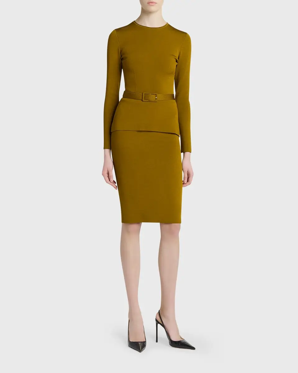 Tom Ford Knit Knee-Length Pencil Skirt | Thumbnail 2 Tom Ford Knit Knee-Length Pencil Skirt | Thumbnail 2