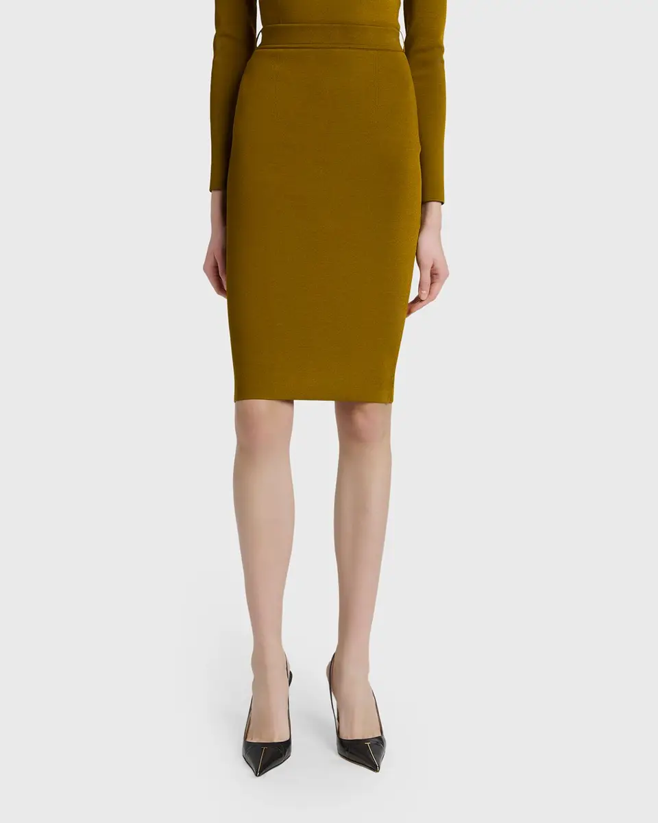 Tom Ford Knit Knee-Length Pencil Skirt | Thumbnail 4 Tom Ford Knit Knee-Length Pencil Skirt | Thumbnail 4