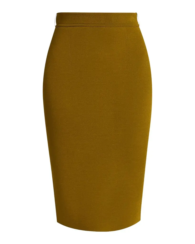 Tom Ford Knit Knee-Length Pencil Skirt | Image 1 Tom Ford Knit Knee-Length Pencil Skirt | Image 1