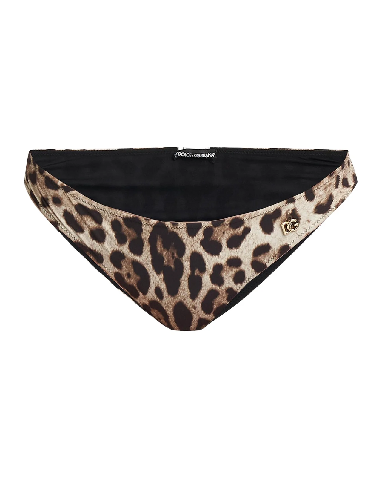 Leopard-Print Bikini Bottoms Leopard-Print Bikini Bottoms