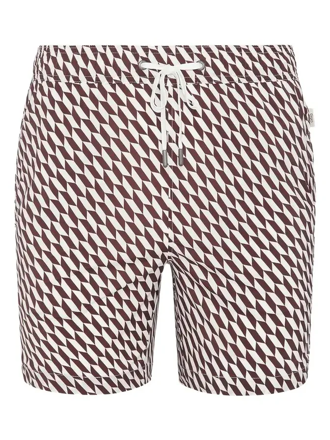 Men's Charles 7 Geometric Swim Trunks
