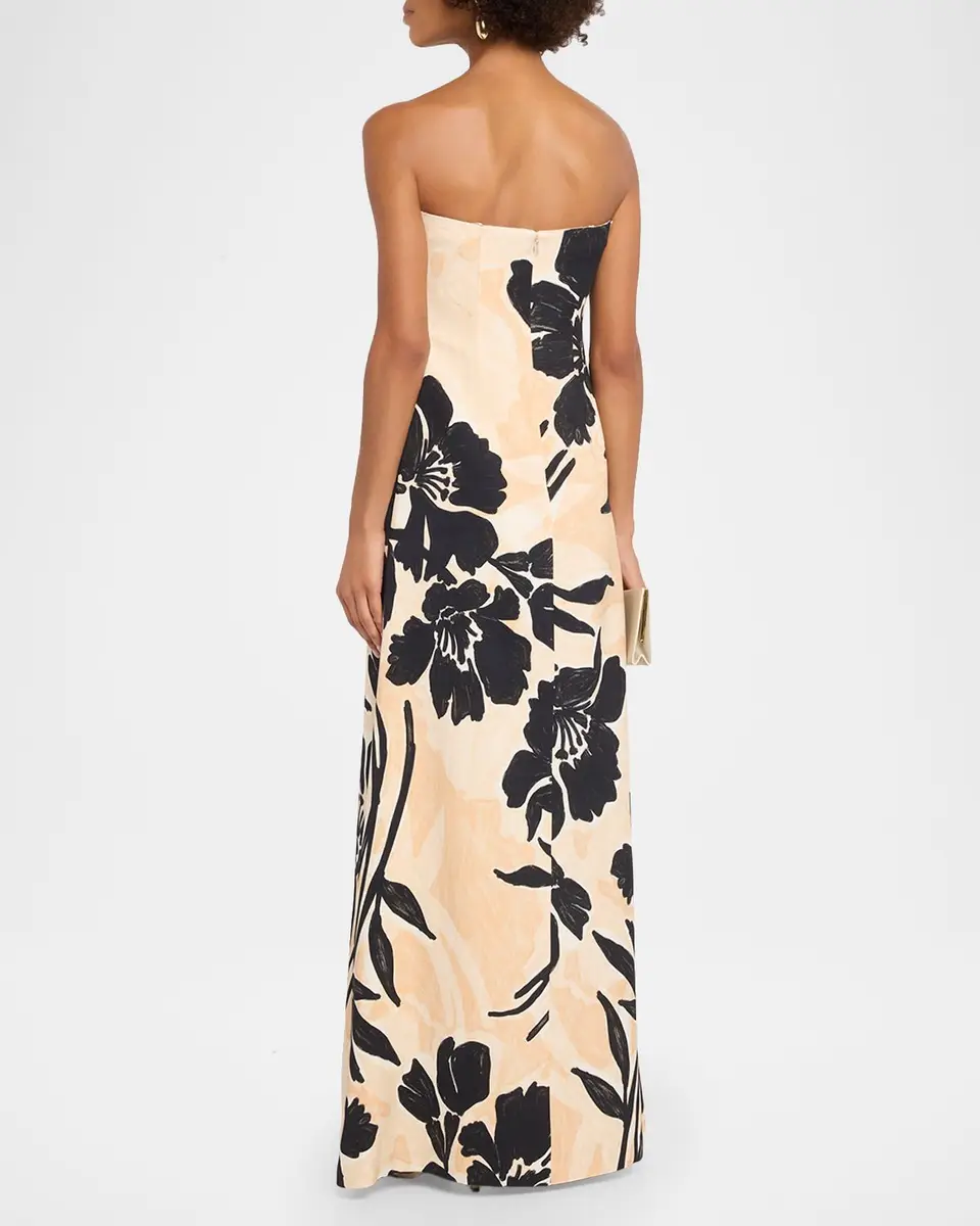 Cara Cara Benita Strapless Maxi Dress | Thumbnail 3