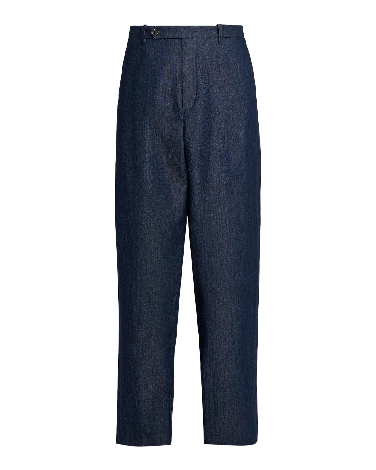 Jil Sander Pleated-Front Chambray Trousers