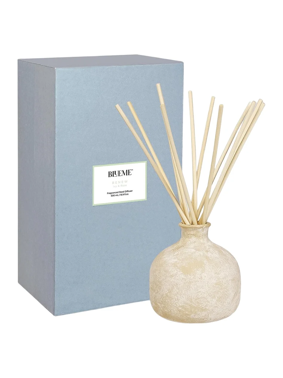 Blueme Renew Ivy & Rose Large Fragrance Diffuser, 16.9 oz.