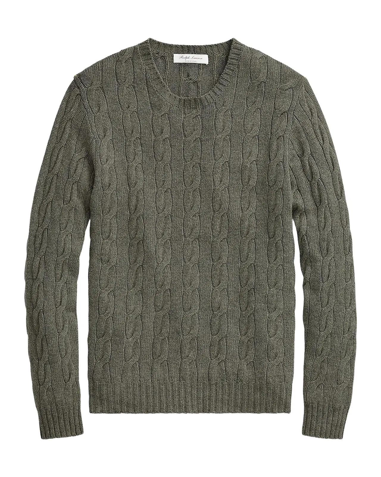 Men's Cable-Knit Cashmere Sweater Men's Cable-Knit Cashmere Sweater