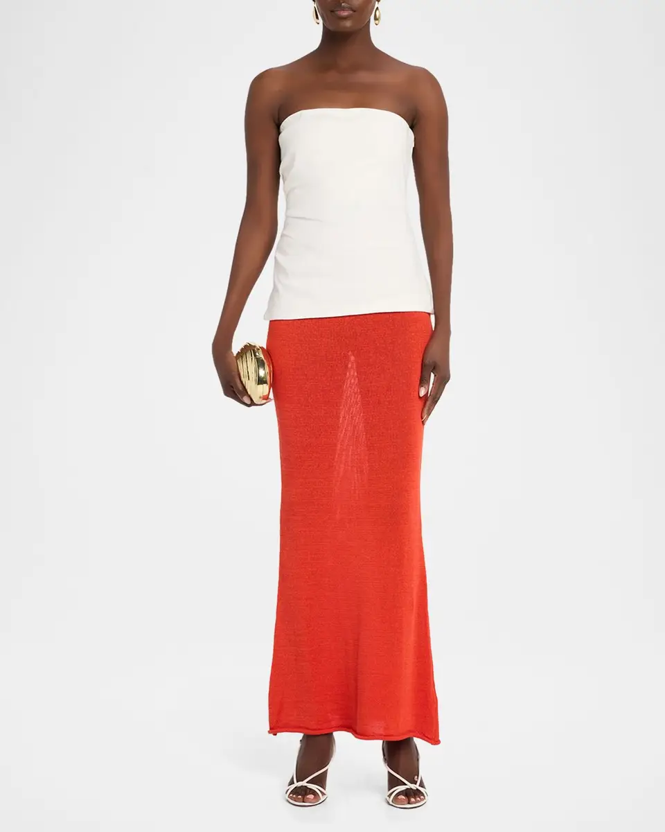 SEROYA Kora Knit Maxi Skirt | Thumbnail 2 SEROYA Kora Knit Maxi Skirt | Thumbnail 2