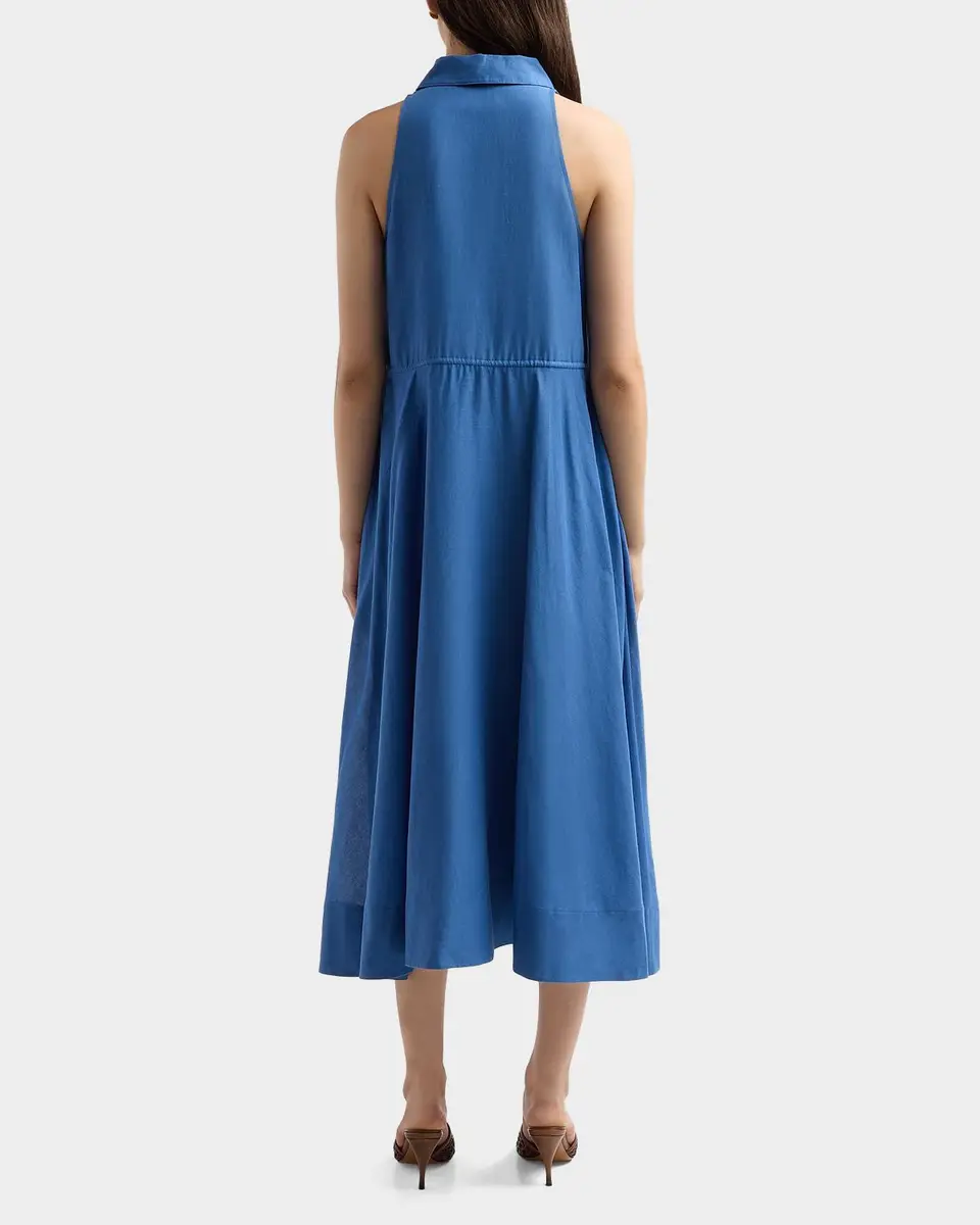 Toccin Tiana Linen-Cotton Drawstring Shirtdress | Thumbnail 3 Toccin Tiana Linen-Cotton Drawstring Shirtdress | Thumbnail 3