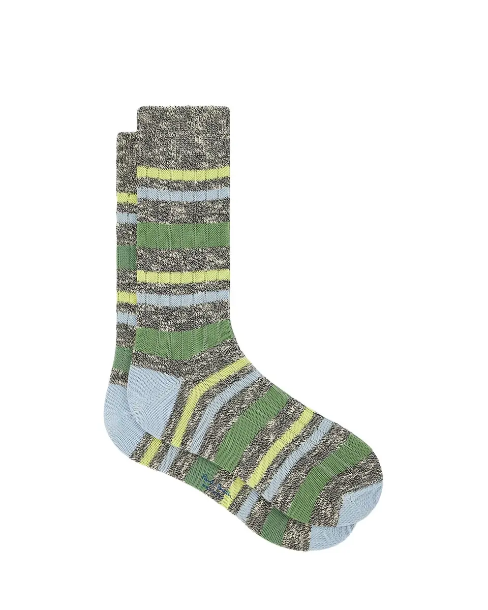 Paul Smith Men's Odin Chunky Ribbed Mid-Calf Socks | Thumbnail 3 Paul Smith Men's Odin Chunky Ribbed Mid-Calf Socks | Thumbnail 3