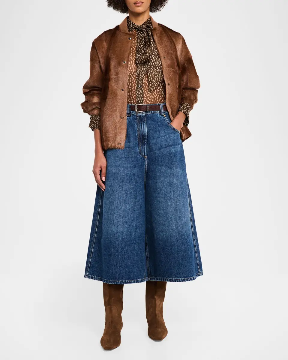 Brunello Cucinelli Goat Shearling Bomber Jacket | Thumbnail 2 Brunello Cucinelli Goat Shearling Bomber Jacket | Thumbnail 2
