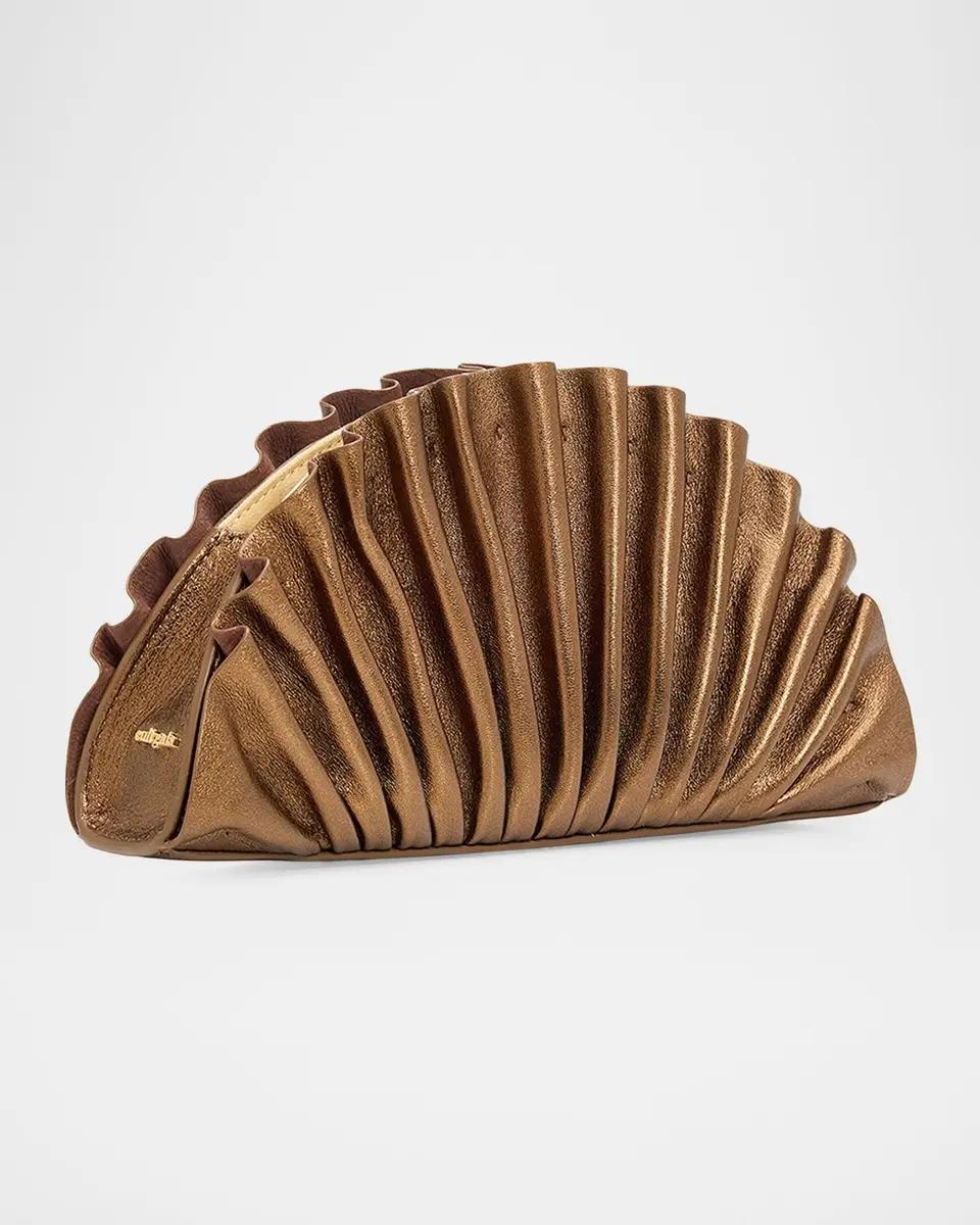 Cult Gaia Nala Mini Metallic Clutch | Thumbnail 2 Cult Gaia Nala Mini Metallic Clutch | Thumbnail 2