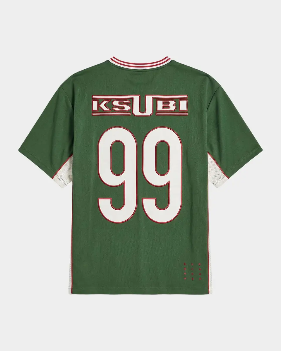 Ksubi Jersey-Printed V-Neck T-Shirt | Thumbnail 5