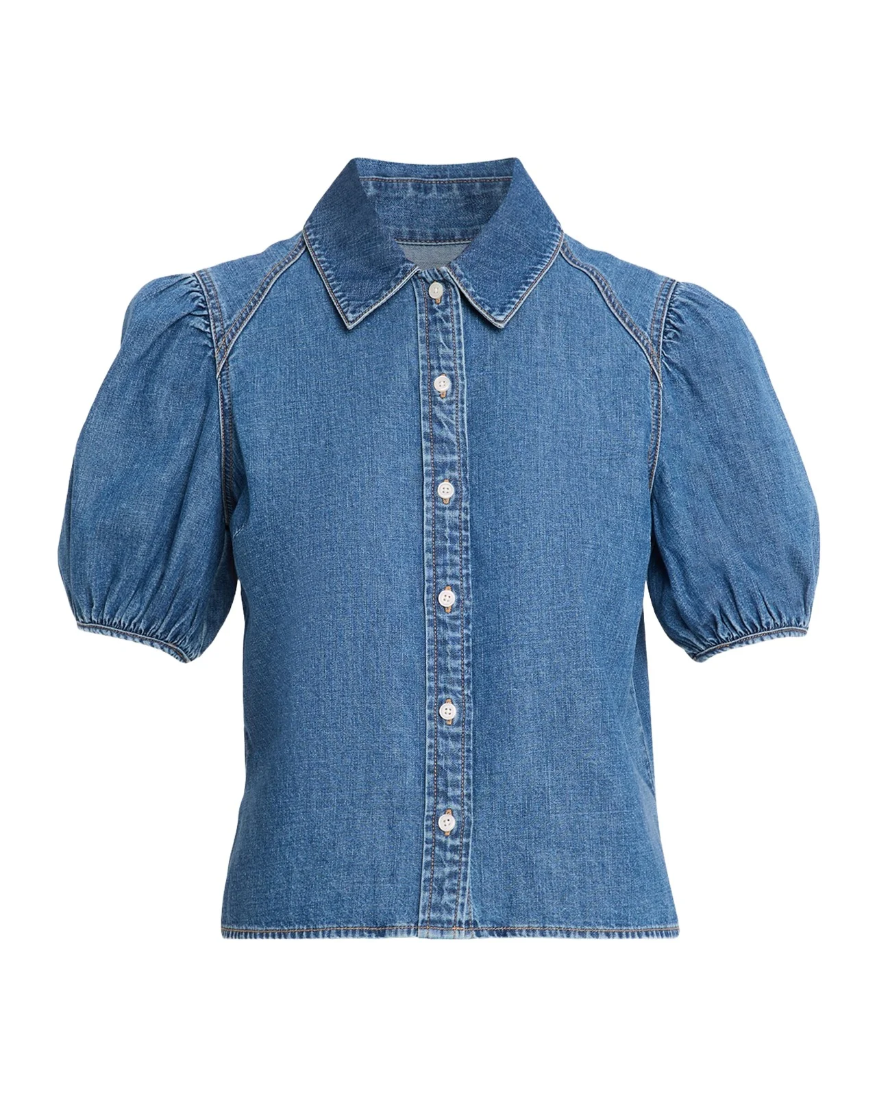 Veronica Beard Leandor Denim Shirt