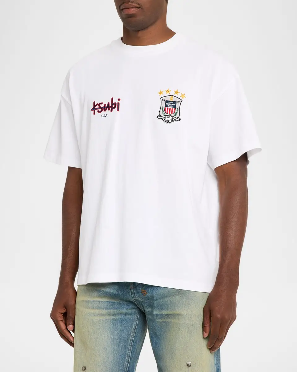 Ksubi USA Ekcess Crewneck T-Shirt | Thumbnail 3 Ksubi USA Ekcess Crewneck T-Shirt | Thumbnail 3