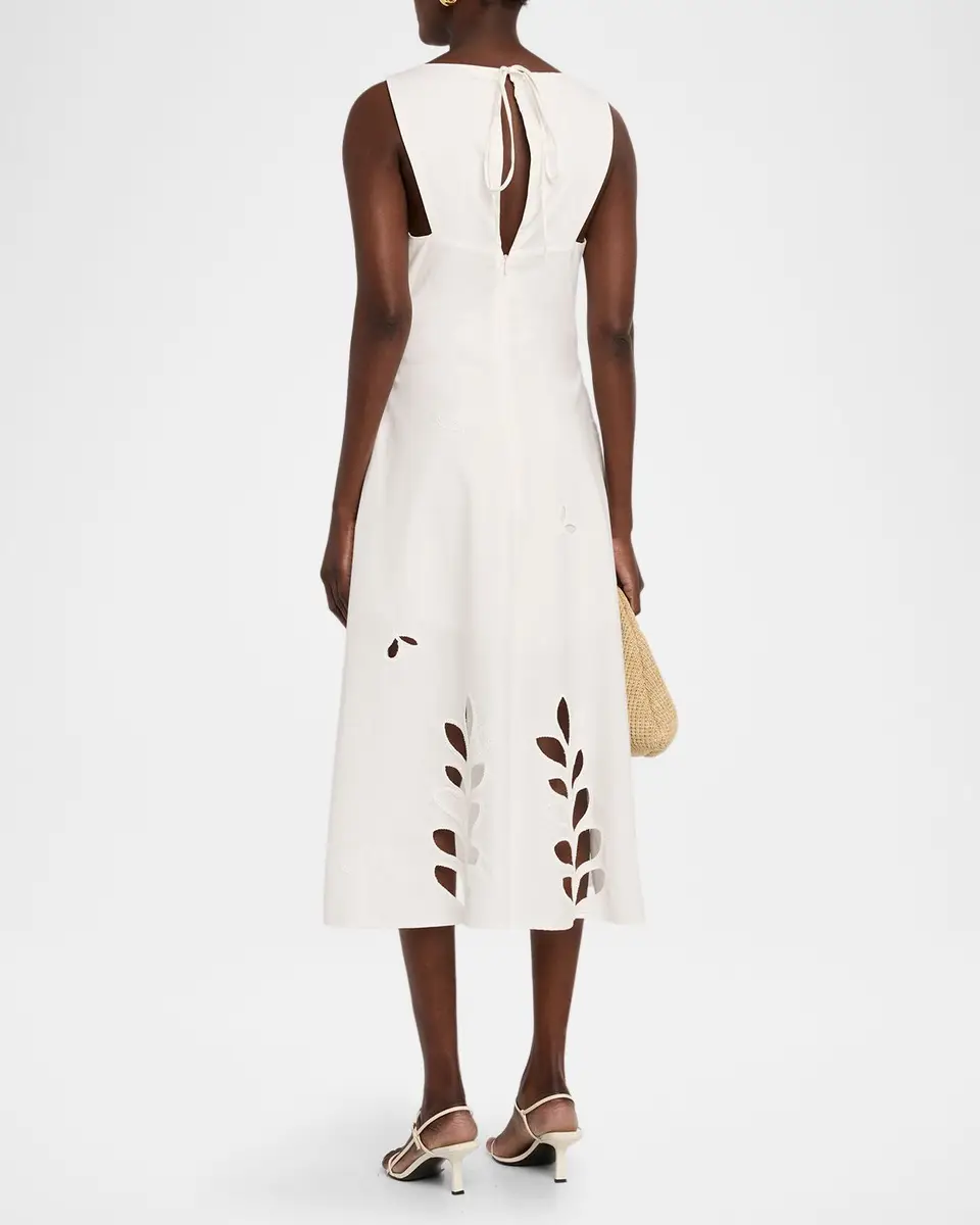 JBQ Zenna Embroidered Midi Dress | Thumbnail 3 JBQ Zenna Embroidered Midi Dress | Thumbnail 3