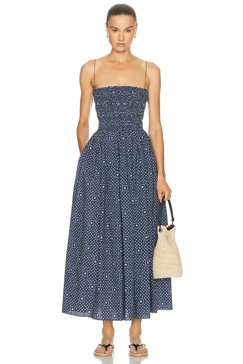 Matteau Shirred Bodice Dress | Image 1 Matteau Shirred Bodice Dress | Image 1