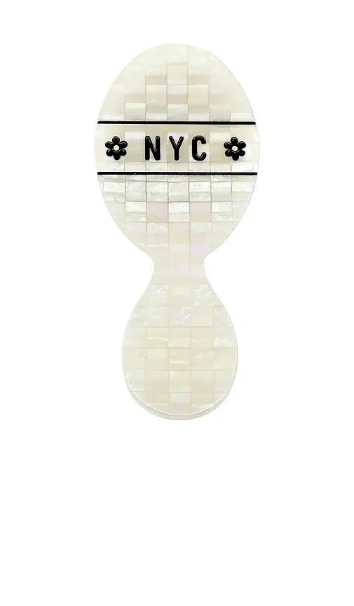 Solar Eclipse Hand-painted NYC Mosaic Handbag Hero Brush