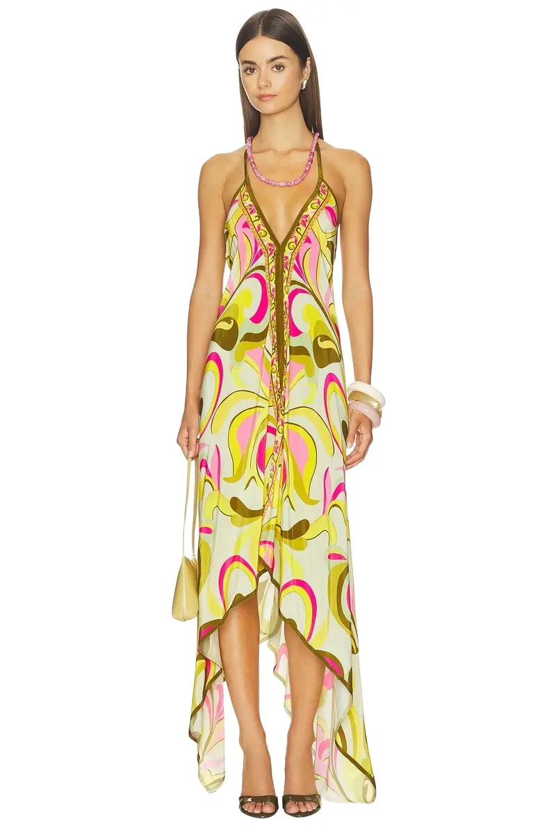 ROCOCO SAND High-low Handkerchief Dress