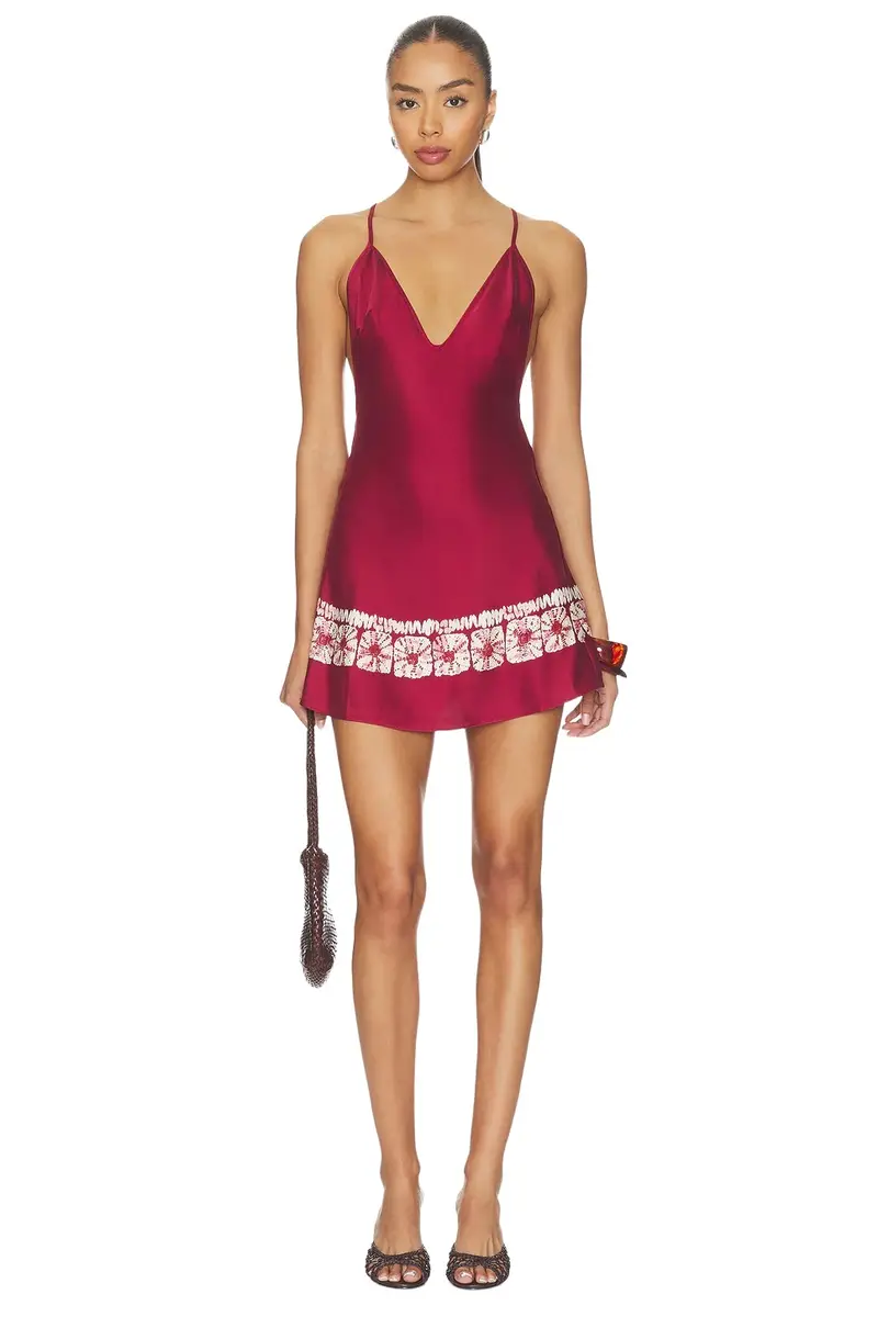 Colette Silk Mini Dress
