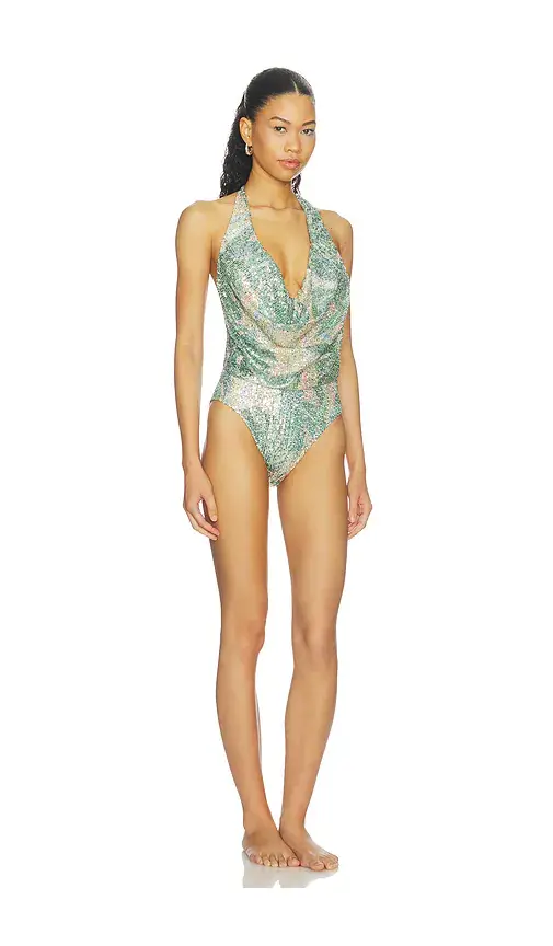 Farm Rio Mosaic One Piece | Thumbnail 2 Farm Rio Mosaic One Piece | Thumbnail 2