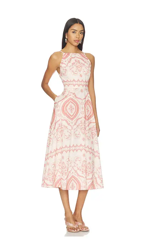 Misa Los Angeles Amity Midi Dress | Thumbnail 2 Misa Los Angeles Amity Midi Dress | Thumbnail 2