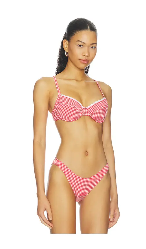 Kulani Kinis Scallop Crochet Underwire Bra Bikini Top | Thumbnail 2 Kulani Kinis Scallop Crochet Underwire Bra Bikini Top | Thumbnail 2