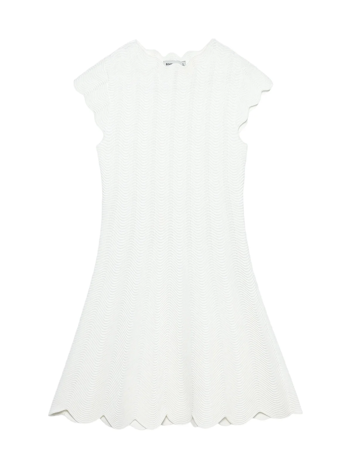 Women's Evalynn Scallop Mini Dress Women's Evalynn Scallop Mini Dress