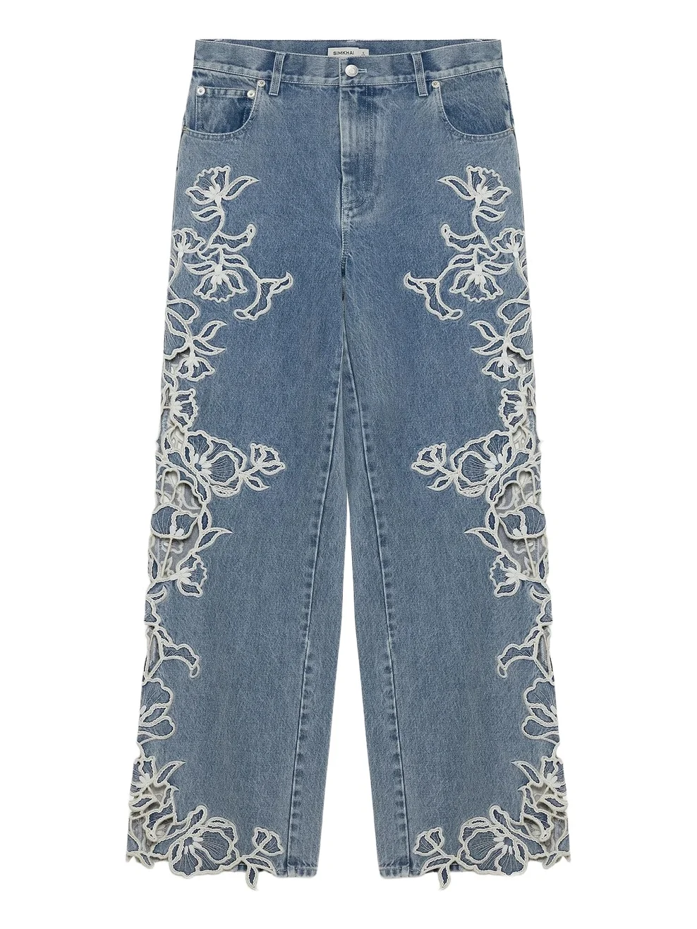 Women's Porter Embroidered Jeans Women's Porter Embroidered Jeans