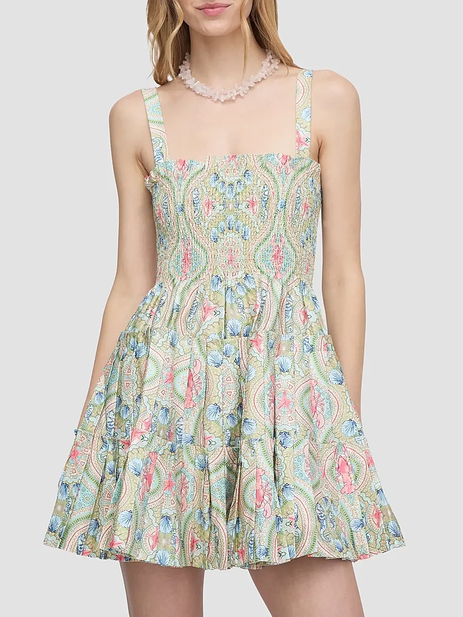 Hill House Home Women's The Ribbon Charlotte Nap Dress | Thumbnail 4 Hill House Home Women's The Ribbon Charlotte Nap Dress | Thumbnail 4
