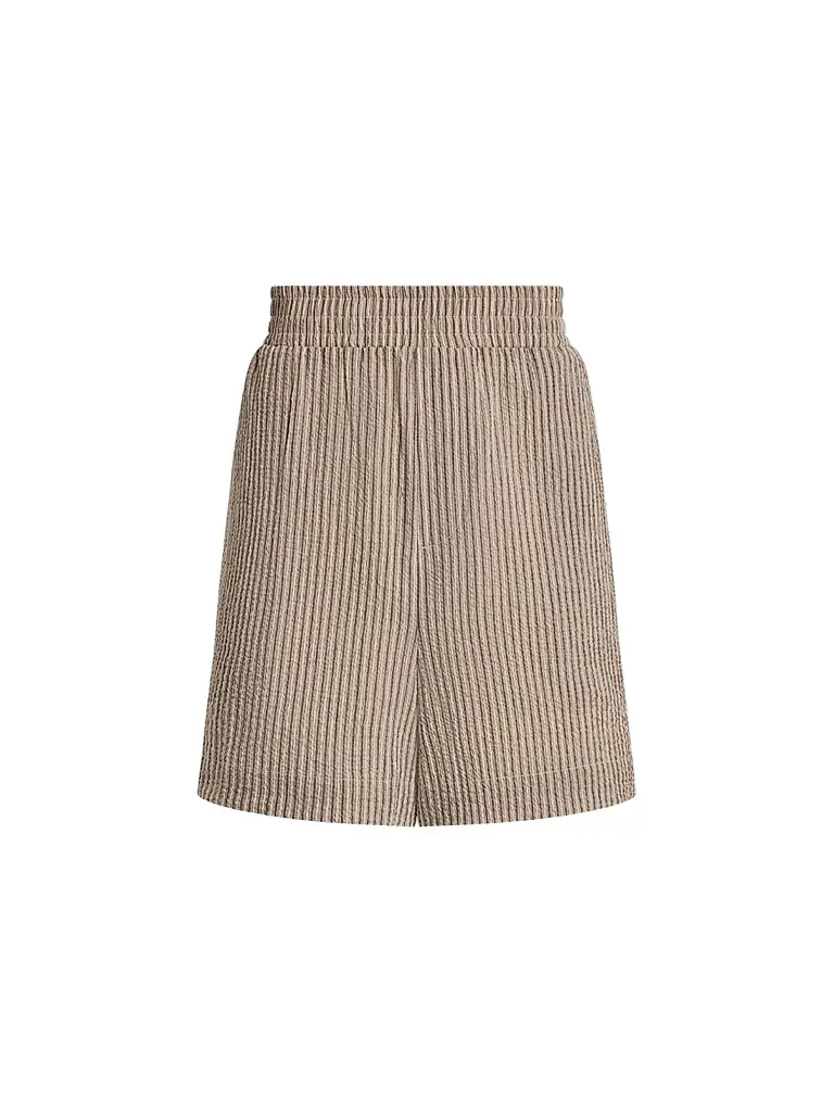 Women's Darina Striped Stretch-Cotton Seersucker Shorts Women's Darina Striped Stretch-Cotton Seersucker Shorts