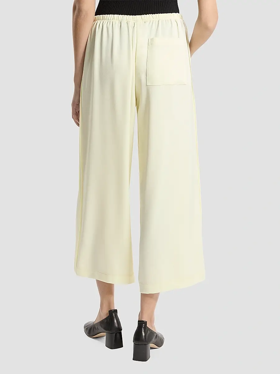 Theory Women's Satin Crop Pants | Thumbnail 3 Theory Women's Satin Crop Pants | Thumbnail 3